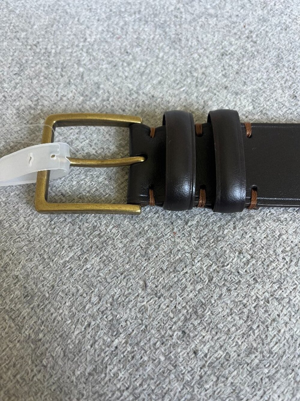 Men's Brown Belt.  Size:30. 100% cowhide.  Brand: LEYVA. NEW.  Retail:$135+tax